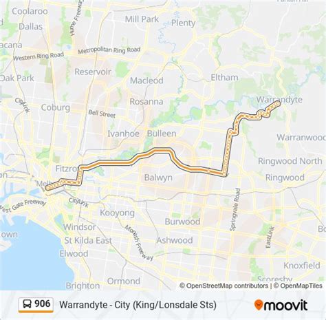 906 bus route